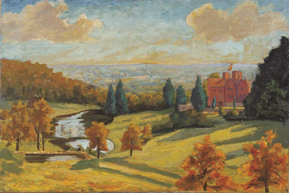 Výhled na Chartwell, cca 1938