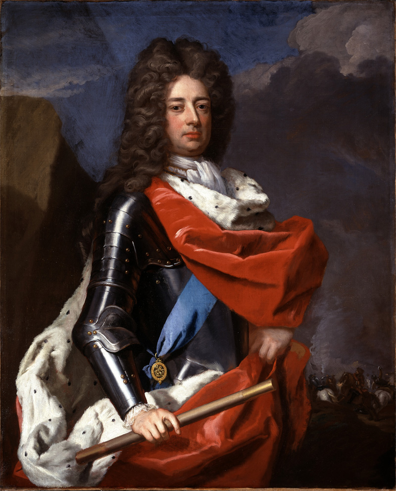 John Churchill, 1st Duke of Marlborough, Captain-General of the English forces and Master-General of the Ordnance, cca 1702, přisuzováno Michaelu Dahlovi